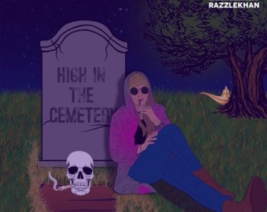 High in the Cemetery